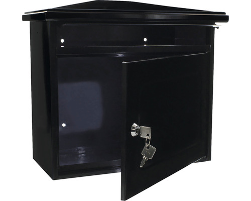 Cutie poștală cu ușa deschisă și cheie