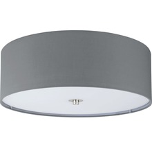 Lumină de plafon gri cu formă rotundă