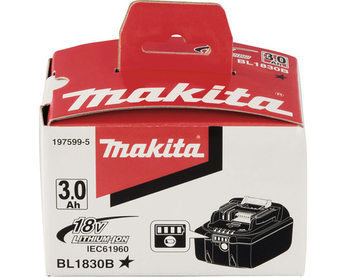 Acumulator Makita BL1830B în cutie