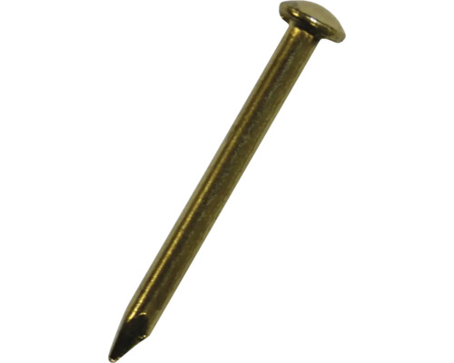 Ținte cu cap semirotund Dresselhaus 1,5x15 mm alamă, 120 bucăți Un singur cui metalic