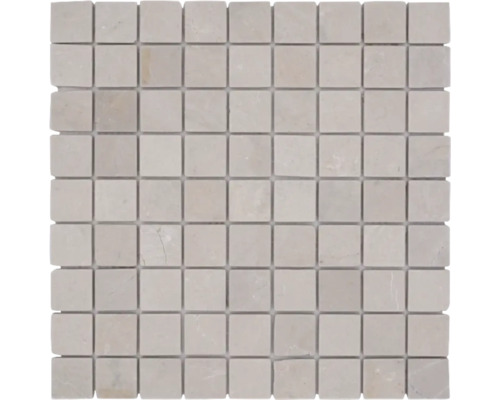 Mozaic marmură MOS 32 13R bej 30,5x30,5 cm Placă de mozaic pătrată din piatră naturală