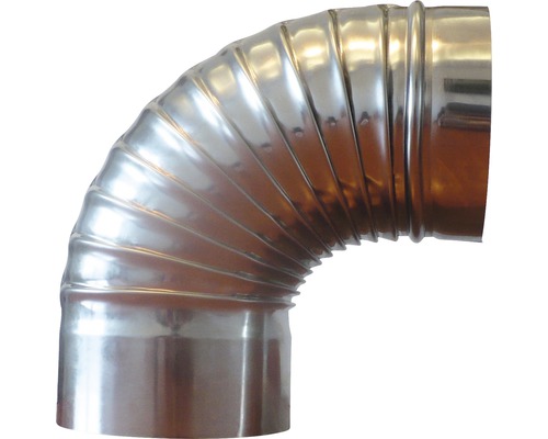 Cot inox 90° Ø120 mm Cot inox 90° Ø120 mm
