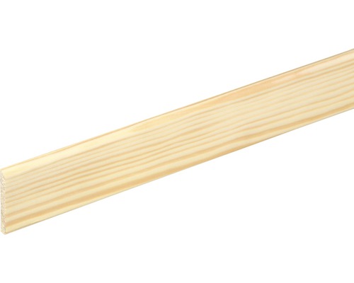 Plintă lemn Konsta pin brut 5x40x2000 mm calitatea A Șipcă din lemn de molid