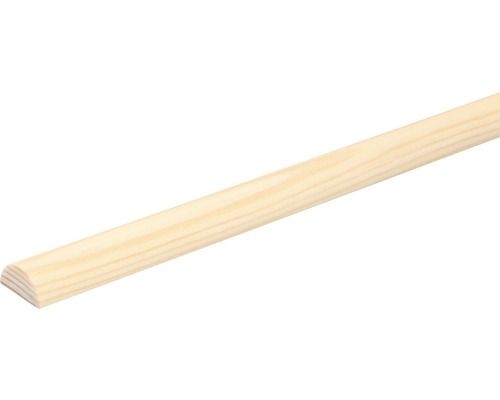 Profil lemn Konsta semirotundă pin 10x20x2000 mm calitatea A