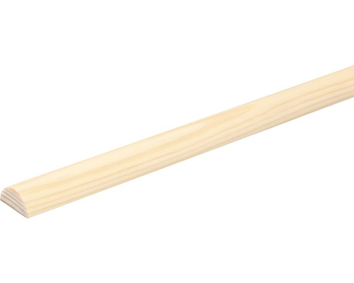 Profil lemn Konsta semirotundă pin 10x20x2000 mm calitatea A Baghetă sfert de cerc din lemn de molid