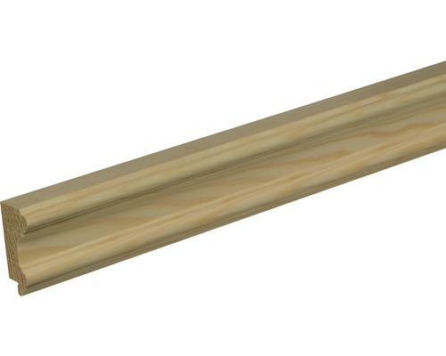 Plintă lemn Konsta pin 22x46x2000 mm calitatea A Profil lemnos din lemn de pin