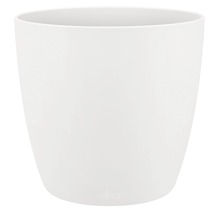 Mască ghiveci elho Brussels plastic Ø 30 cm H 27 cm alb