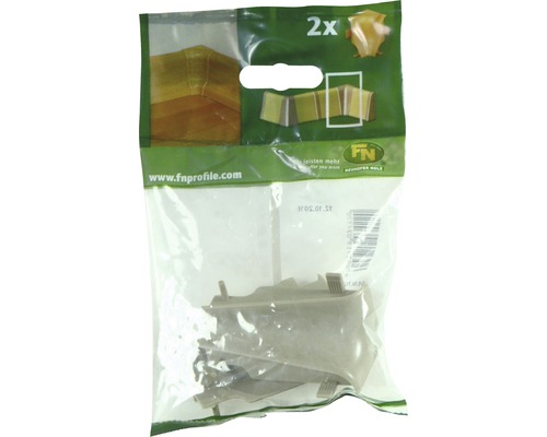 Pachet cu două conectoare de colț din plastic