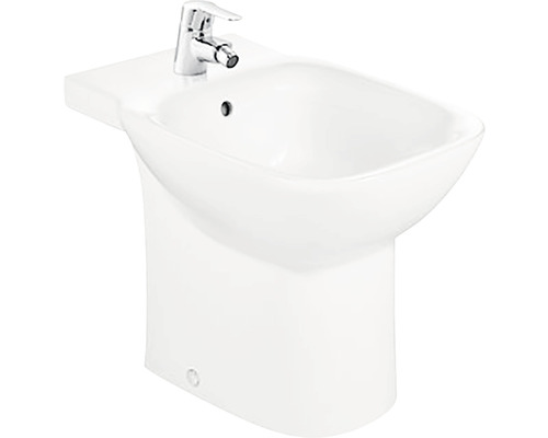 Bideu din ceramică sanitară cu armătură