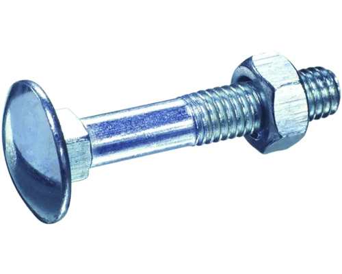 Șurub cu cap bombat și piuliță