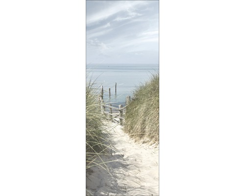 Tablou sticlă Plimbare pe plajă I 30x80 cm