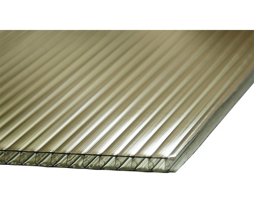 Policarbonat Bravo Titan sky 3000x2100x10 mm bronz Placă celulară din plastic