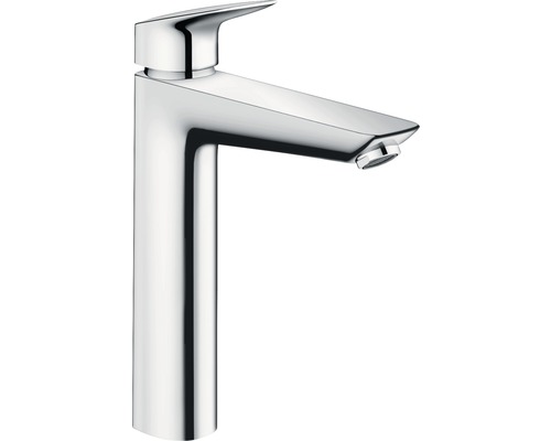 Baterie lavoar monocomandă înaltă hansgrohe Logis 190 cartuș ceramic ventil cu tijă crom