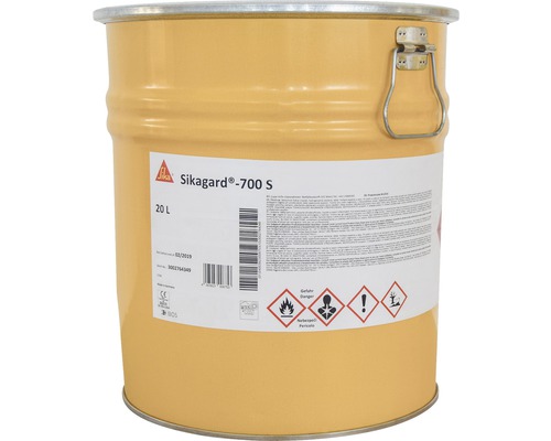 Soluție Sikagard 700S 20 litri pentru protejarea fațadei minerale