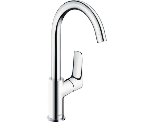 Baterie de lavoar hansgrohe Logis 71131000, crom, fără garnitură de scurgere