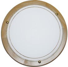 Plafonieră Top Light 5502/30/OD E27 max. 1x60W, lemn natur / alb
