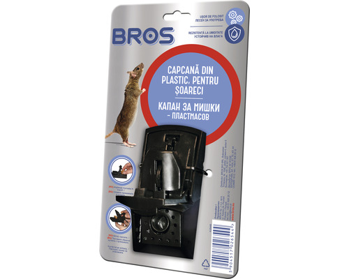 Capcană Bros de plastic pentru șoareci Capcană Bros de plastic pentru șoareci