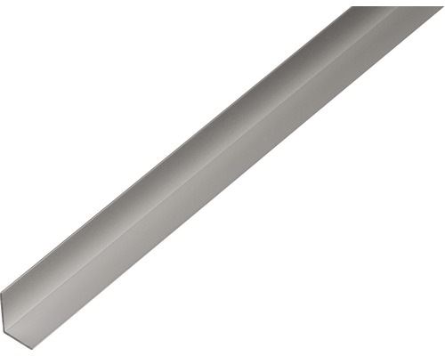 Cornier aluminiu Alberts 9,5x7,5x1,5 mm, lungime 2m, eloxat Profil unghiular din metal