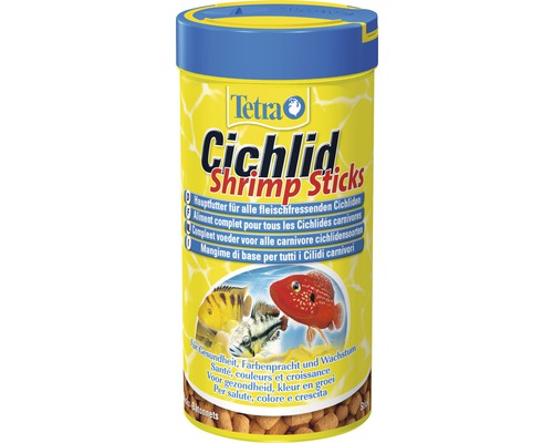 Hrană pentru pești, Tetra Cichlid ShrimpSticks 250 ml-0