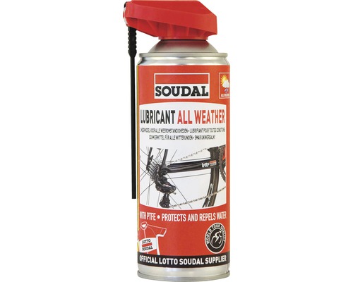 Spray lubrifiant multifuncțional Soudal All Weather 400ml