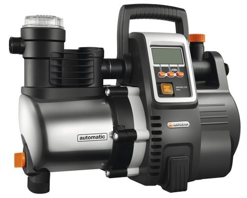 Hidrofor Premium Gardena LCD, 1300 W, 6000 l/h, 55 m, inox Hidrofor Premium Gardena LCD, 1300 W, 6000 l/h, 55 m, inox