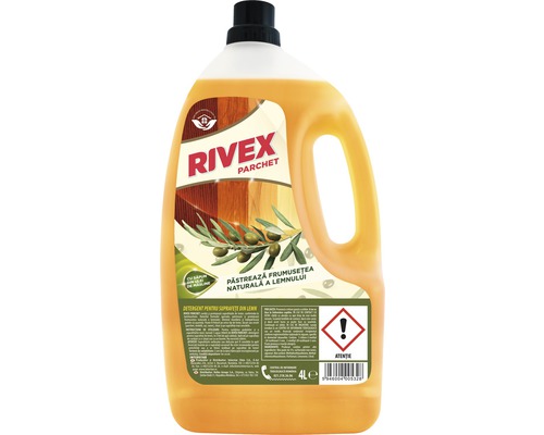 Soluție curățat parchet din lemn masiv Rivex Parchet 4l