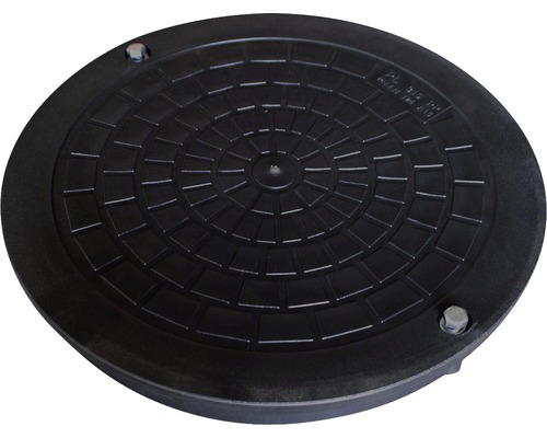 Capac rotund de cămin din plastic