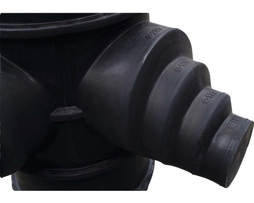 Țeavă de scurgere cu diferite dimensiuni de conectare