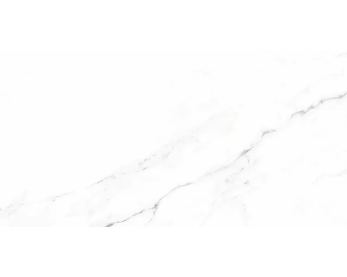 Gresie porțelanată Verona Blanco albă mată 32x62,5 cm