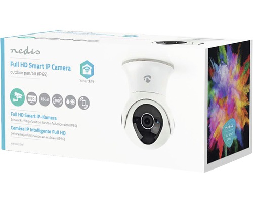 Ambalaj cameră IP inteligentă Nedis Full HD pentru exterior