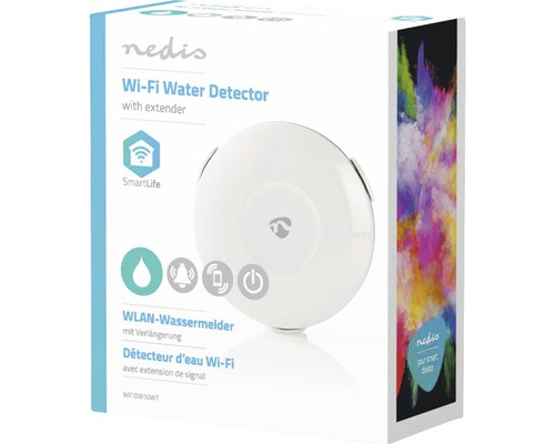 Ambalaj pentru un detector de apă Wi-Fi Nedis cu extensie
