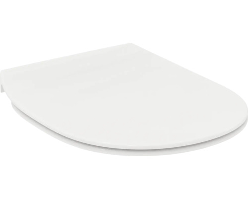 Ideal STANDARD Capac WC plat Connect, duroplast, închidere simplă, alb, 43x36,5 cm-0