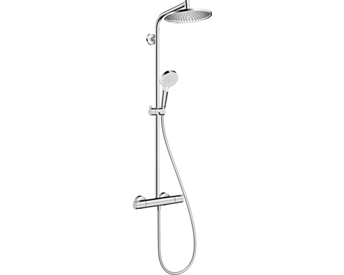 Sistem de duș cu termostat hansgrohe Crometta S Showerpipe 240 1jet crom