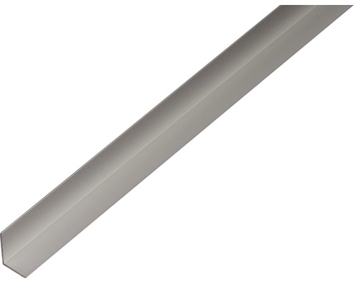 Cornier aluminiu Alberts 19,8x17,8x1,8 mm, lungime 1m, eloxat