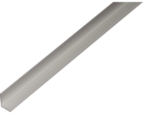 Cornier aluminiu Alberts 22,8x19,5x1,8 mm, lungime 1m, eloxat