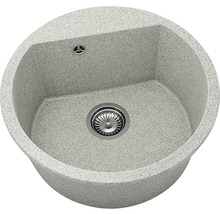 Chiuvetă bucătărie granixit rotundă FAT Avangard 223 Ø51 cm Polar