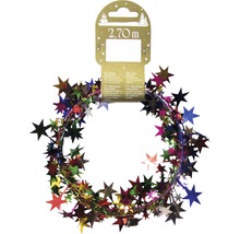 Ghirlandă tip lametă cu stele, 2,70 metri