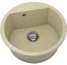 Chiuvetă bucătărie granixit rotundă FAT Avangard 223 Ø51 cm Aspen