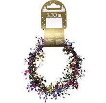 Ghirlandă de brad cu stele, lungime 2,70 metri