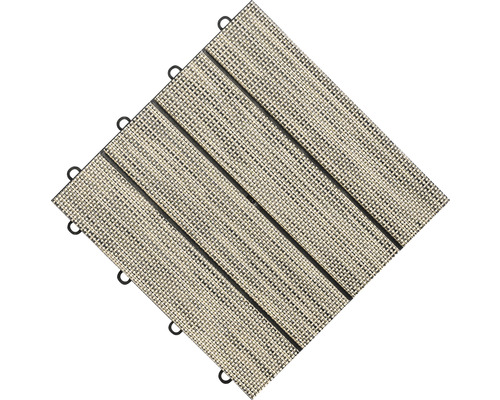 Placă de terasă din plastic cu sistem de clic