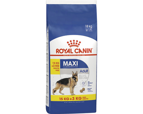 Hrană uscată pentru câini Royal Canin Maxi Adult 15+3 kg