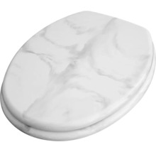 Capac WC cu design de marmură