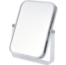 Oglindă de masă pătrată cu ramă transparentă