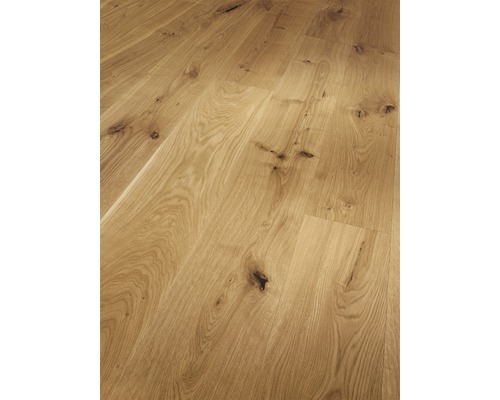 Pardoseală de parchet din stejar montată