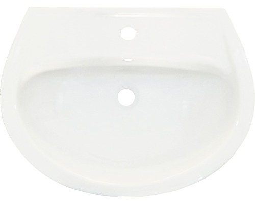 Lavoar suspendat ceramic 60x48 cm alb