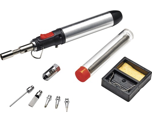 Set de lipire cu gaz CFH M 028 Set arzător de lipit cu diverse accesorii și cositor de lipit