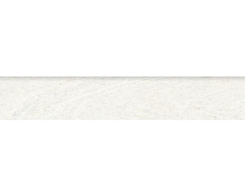 Plintă ceramică Sahara blanco 8x45 cm Suprafață faianță