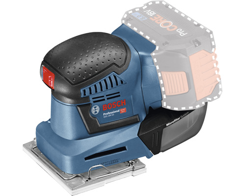 Șlefuitor multifuncțional fără acumulator Bosch Professional GSS18V-10 18V Șlefuitor orbital cu acumulator Bosch GSS 18V-10