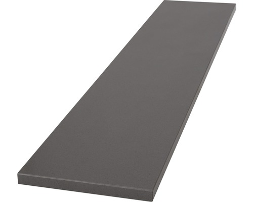 Glaf compozit interior Agglo Cristall gri 30x101x2 cm Raft