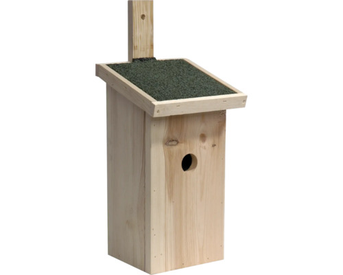Cuib din lemn pentru păsări 17x18x40 cm Cuib din lemn pentru păsări 17x18x40 cm